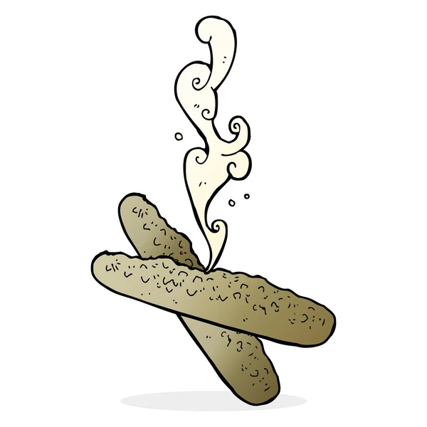 Kreskówka świeżo pieczony chleb — Wektor stockowy