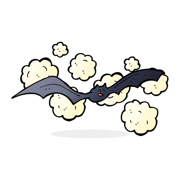 Cartoon spooky bat — Stock vektor