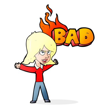 çizgi film kötü kadın