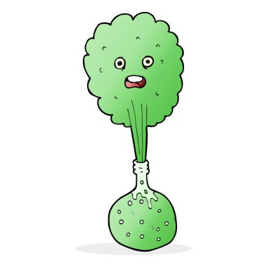 çizgi film kimyasal reaksiyon