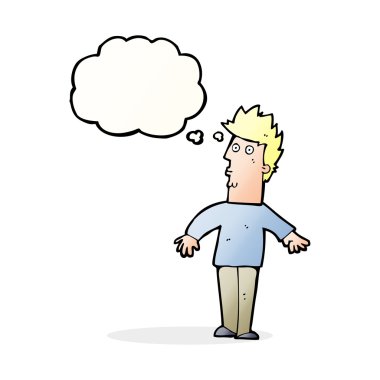 Çizgi film adamı konuşma balonuyla şaşırttı.