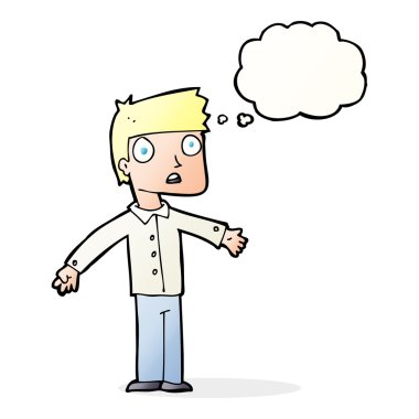 Karikatür adamı düşünce balonuyla şoke etti