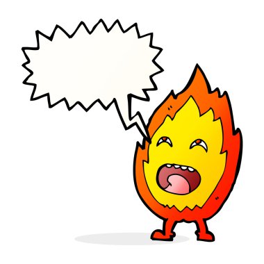 Konuşma balonlu çizgi film karakteri