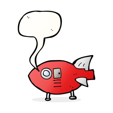 çizgi film uzay roketi ile konuşma balonu