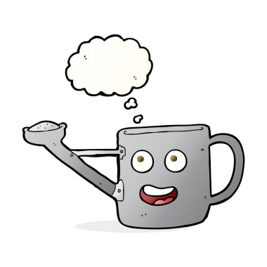 Sulama düşünce baloncuğu ile karikatür yapabilir