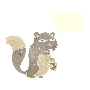 Eski karikatür ayıcık.