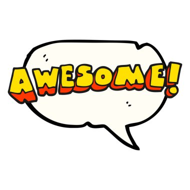 konuşma balonu çizgi film harika kelime