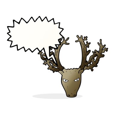 Konuşma baloncuklu karikatür başlığı