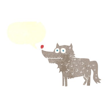 Serbest konuşma balonu dokulu çizgi film 