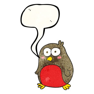 konuşma balonu dokulu çizgi film robin