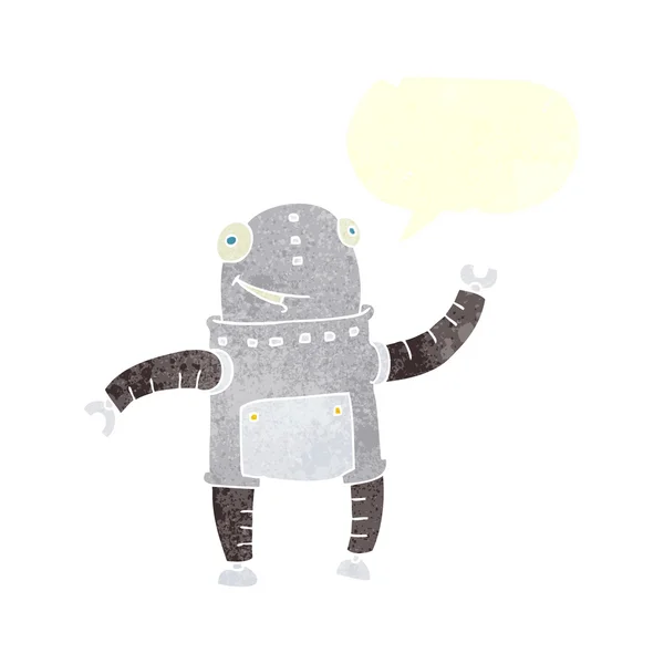 Robot icono simple — Vector de stock