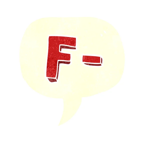 Логотип негативной буквы FB — стоковый вектор