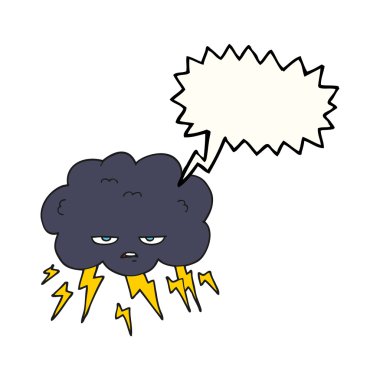 konuşma kabarcık karikatür görebilsin