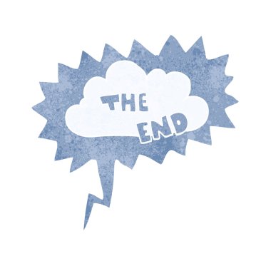 FreeHand retro çizgi film ürkütücü