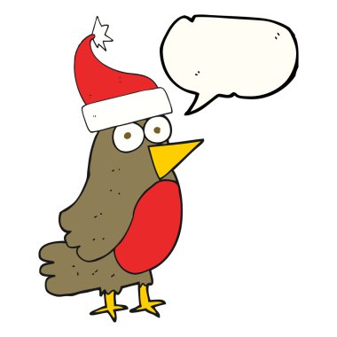 konuşma kabarcık karikatür robin