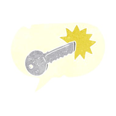 serbest el çekilmiş retro çizgi film kapı 