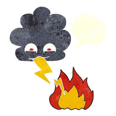 Serbest konuşma balonu dokulu çizgi film 