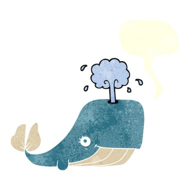 Serbest konuşma balonu dokulu çizgi film 