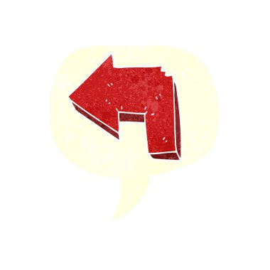 Kırmızı ok işareti