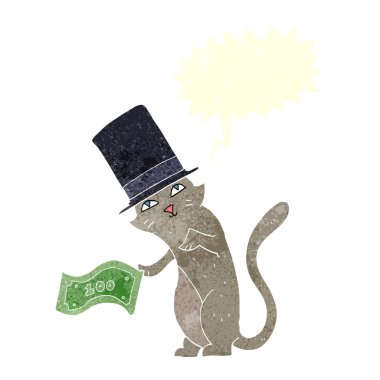 serbest el çekilmiş düşünce balonu dokulu 