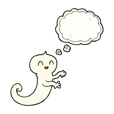 kabarcık karikatür Hayalet sandım