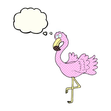 kabarcık karikatür flamingo sanıyordum