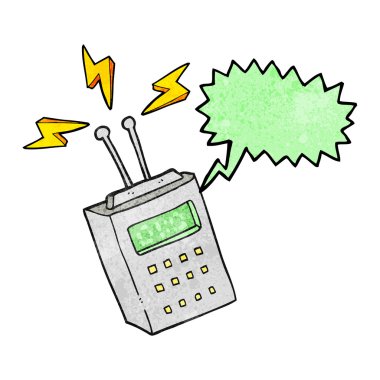 konuşma balonu dokulu karikatür bilimsel aygıt