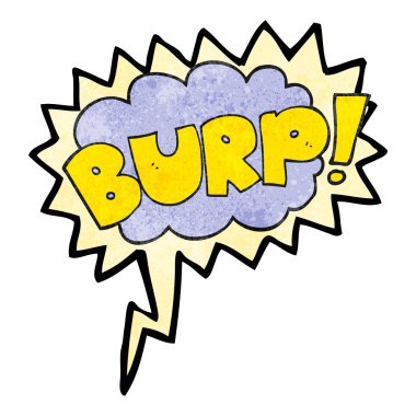 çizgi film geğirmek metin konuşma balonu dokulu