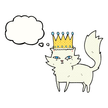 kabarcık karikatür havalı kedi sandım