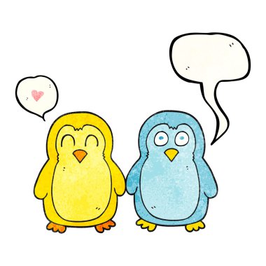 konuşma balonu dokulu karikatür tutuşup kuşlar