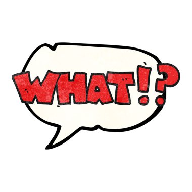 konuşma balonu dokulu karikatür ne Not!?