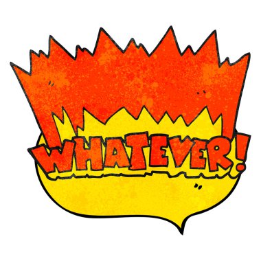 doku konuşma balonu karikatür ne olursa olsun! Not