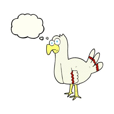 düşünce kabarcık karikatür kuş