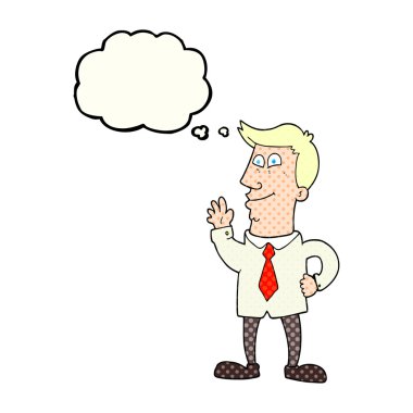 adam sallayarak kabarcık karikatür sanıyordum