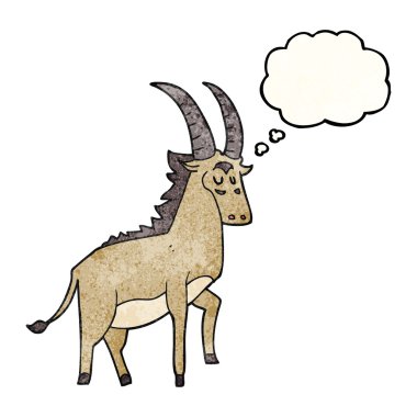 kabarcık dokulu karikatür antilop sanıyordum