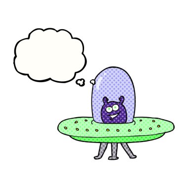 kabarcık karikatür uzaylı sanmıştım