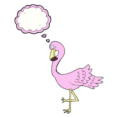 kabarcık karikatür flamingo sanıyordum