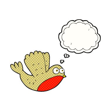 kabarcık karikatür Noel robin uçan sanıyordum