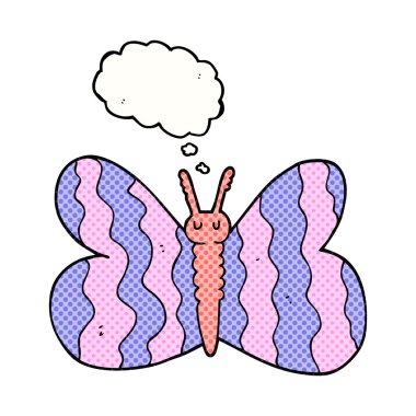 kabarcık karikatür kelebek sanıyordum