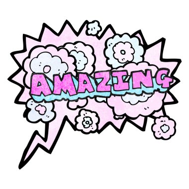 doku konuşma balonu çizgi film muhteşem kelime