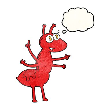 kabarcık dokulu karikatür karınca sanıyordum