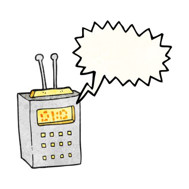 konuşma balonu dokulu karikatür bilimsel aygıt