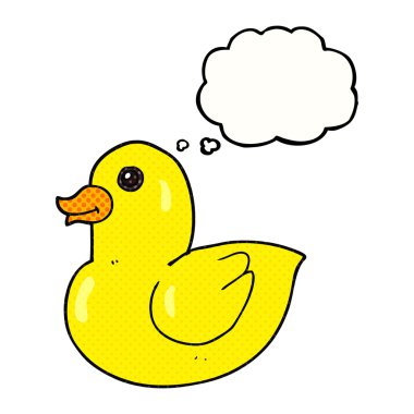 kabarcık karikatür lastik ördek sanıyordum