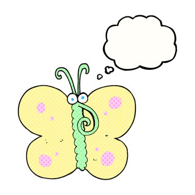 kabarcık karikatür kelebek sanıyordum