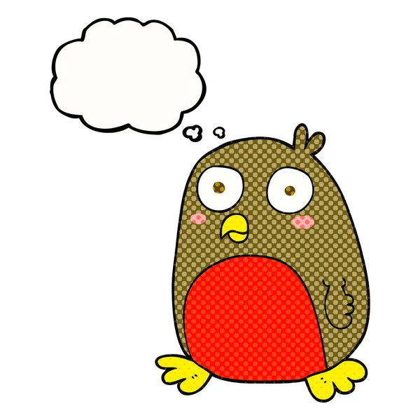 düşünce balonu karikatür Noel robin