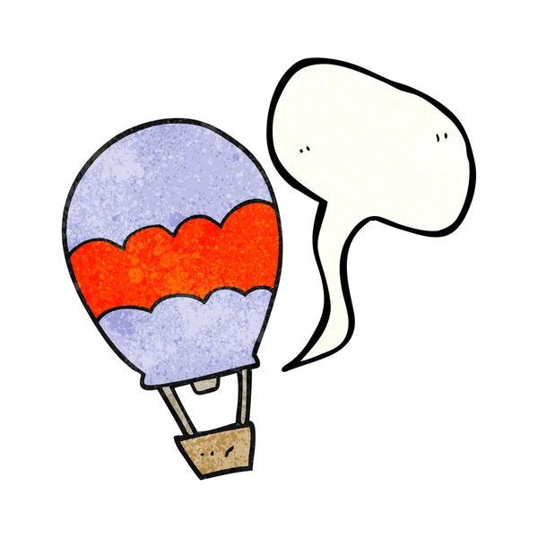konuşma balonu dokulu çizgi film sıcak hava balonu