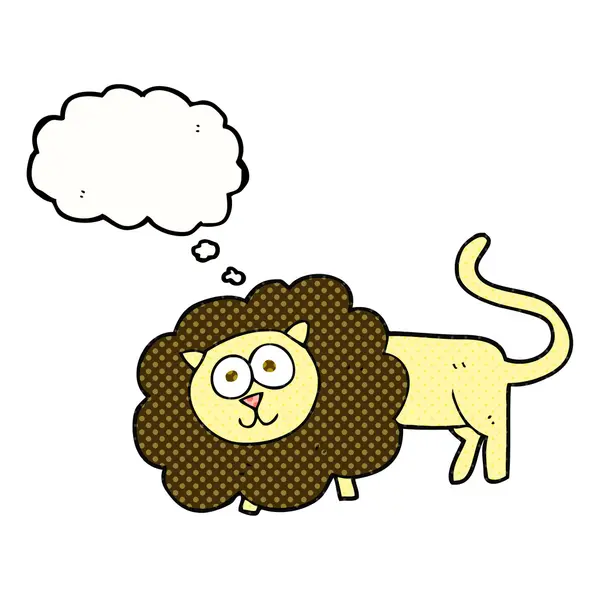 思想泡沫卡通动物 — 图库矢量图片
