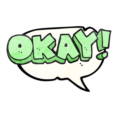 konuşma balonu dokulu çizgi film iyi sembolü