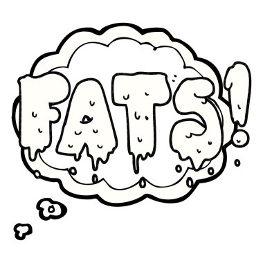 kabarcık karikatür yağlar metin kelime düşünce