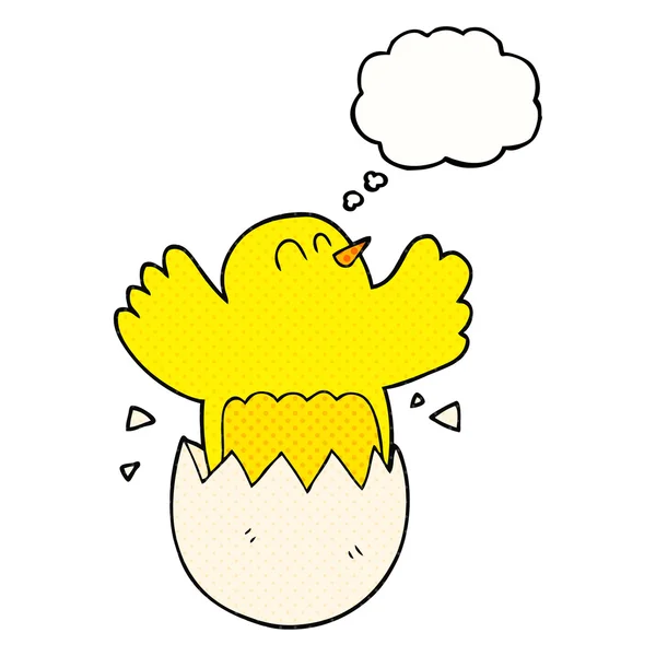 Myšlenka bubliny cartoon násadové vejce — Stockový vektor